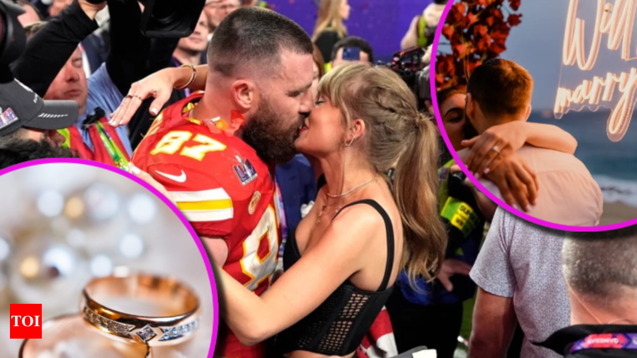 Is Travis Kelce about to win a ring—and give one to Taylor Swift? | NFL News - The Times of India