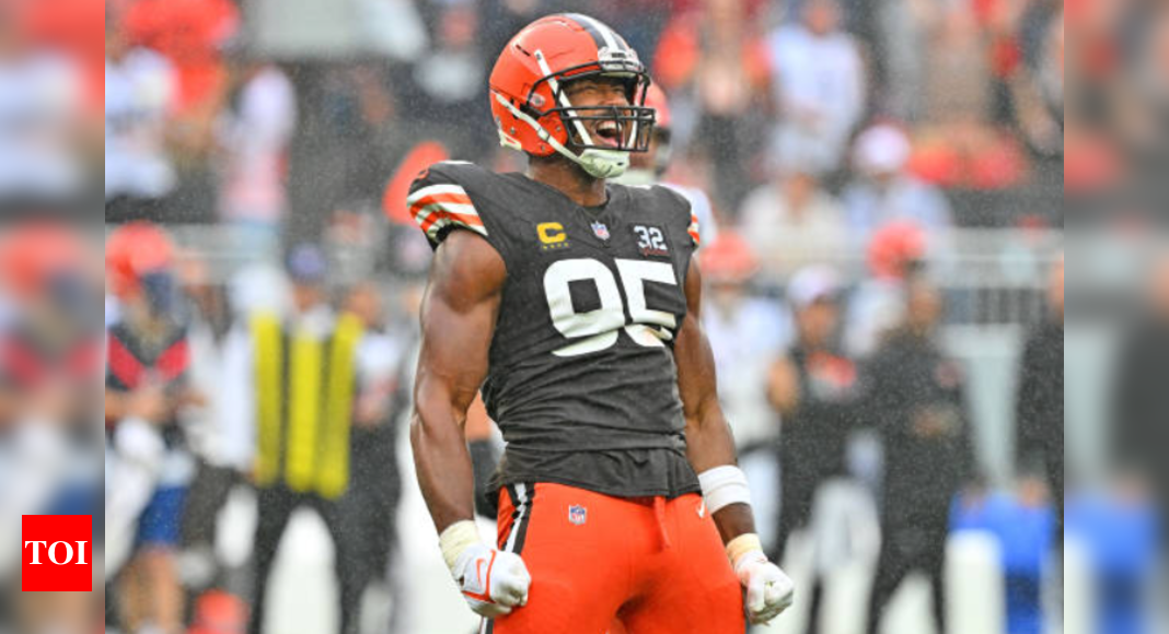 Jets Target Browns' $125M Superstar Defender Myles Garrett in Blockbuster Trade Push