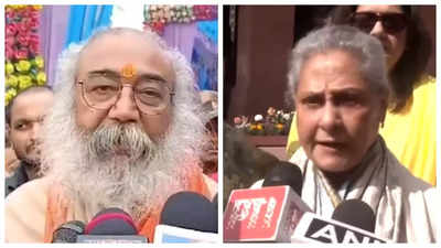 Acharya Pramod Krishnam criticizes Jaya Bachchan over 'bodies in Ganga' remark: 'Till now only Amitabh Bachchan was unhappy with her, now...'