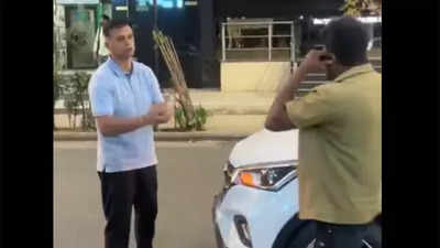 Rahul Dravid's rare public outburst caught on camera in Bengaluru - Watch