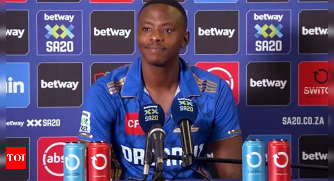 'Not taking anything for granted': Rabada as MICT reach SA20 final