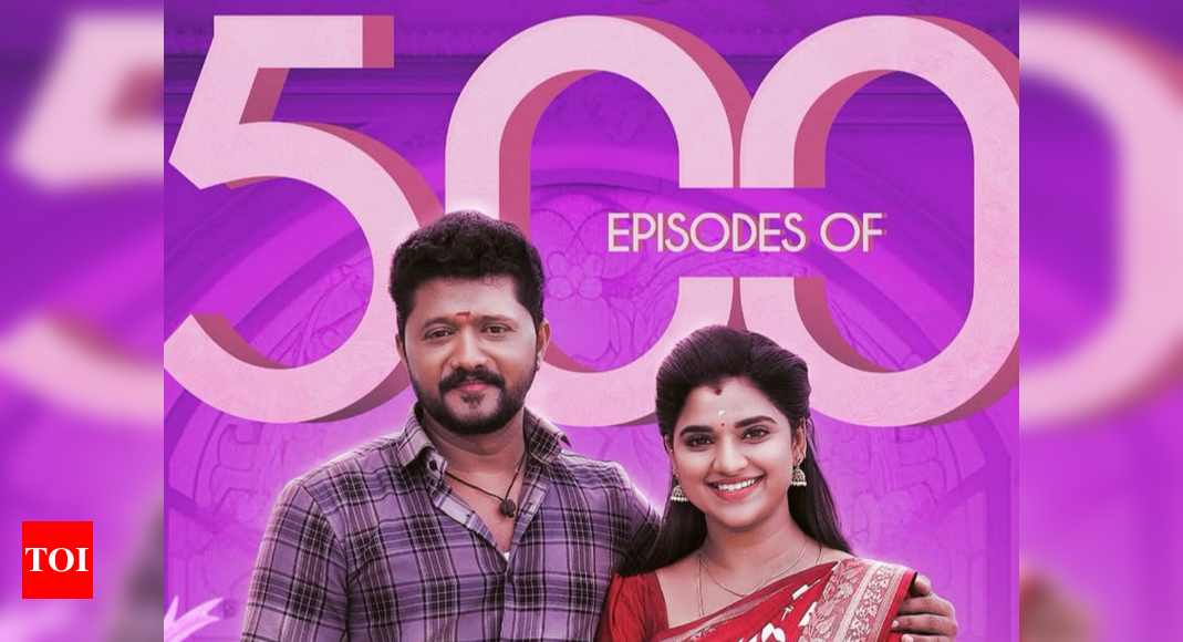 ​Shyam Ji and Soniya Suresh starrer 'Pudhu Vasantham' completes 500 episodes