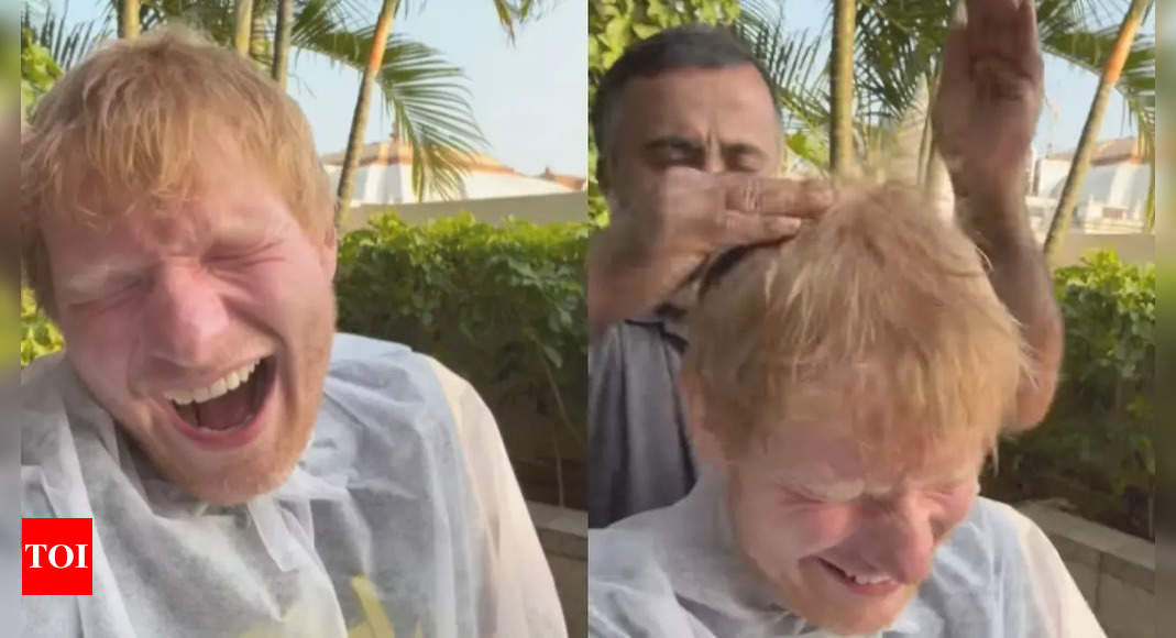 Ed Sheeran’s hilarious ‘champi’ in Chennai shocks British fans ahead of concert | Watch viral video