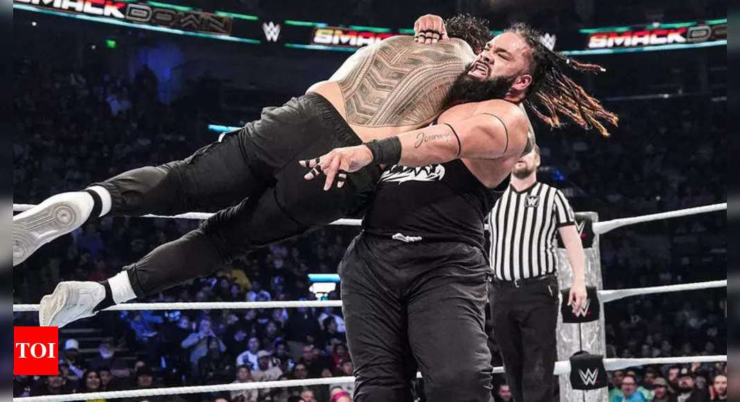 Watch: Jacob Fatu Breaks Character to Celebrate Jey Uso’s Royal Rumble Victory