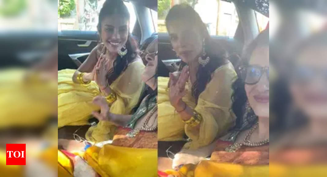 Priyanka Chopra greets paps with namaste as she bonds with her mother-in-law