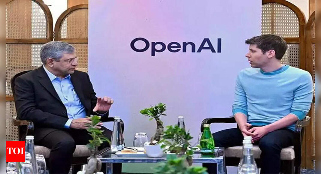 'Incredibly important market for AI': OpenAI CEO Sam Altman calls it 2nd biggest market - The Times of India