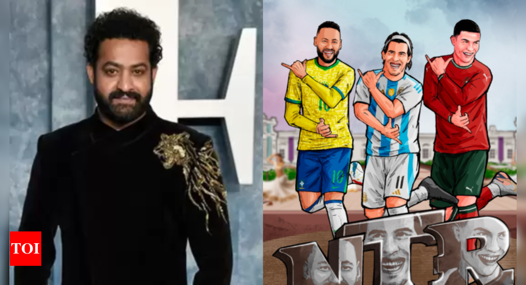 FIFA's latest post features Jr NTR reference; 'RRR' star reacts