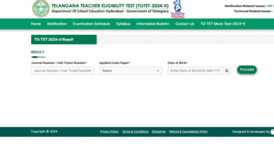 TS TET 2024 Result declared: Check direct link here