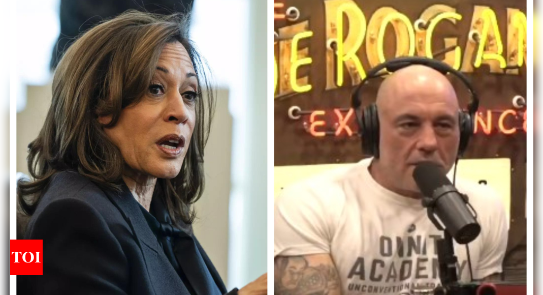 Kamala Harris' campaign lying about coming on my show, claims Joe Rogan. 'Trump was really easy to book'