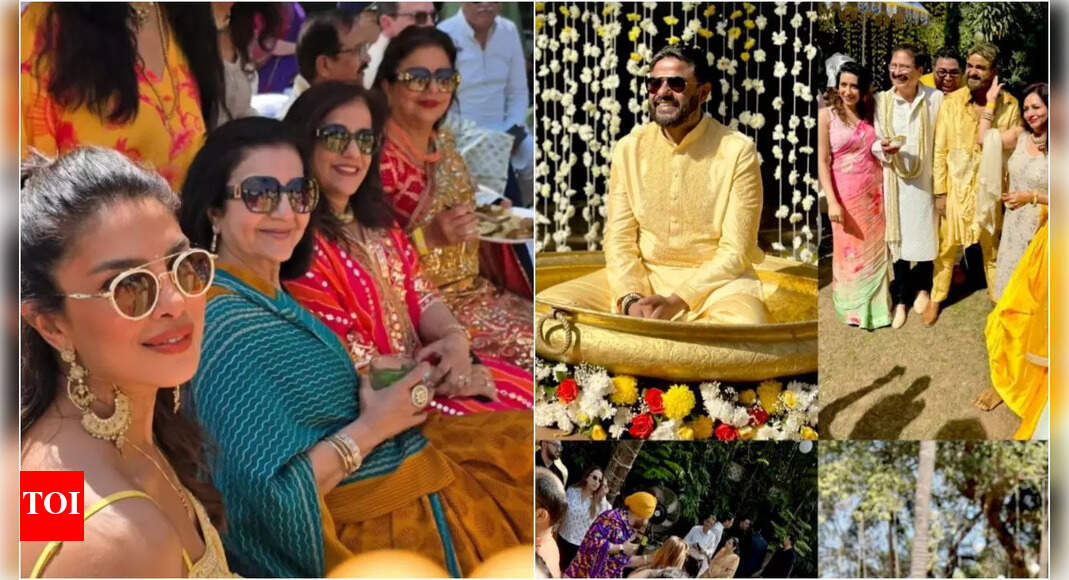 PC grooves to SRK's Chhaiya Chhaiya at brother's haldi