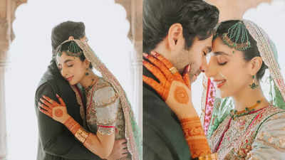 'Sanam Teri Kasam' actress Mawra Hocane marries Pakistani actor Ameer Gilani in a dreamy wedding