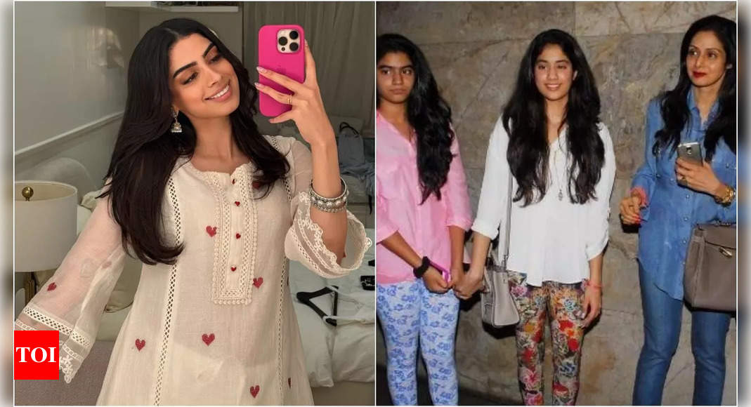 Khushi Kapoor opens up about low self-esteem while growing up: ‘I didn’t look like my mother Sridevi or sister Janhvi Kapoor’