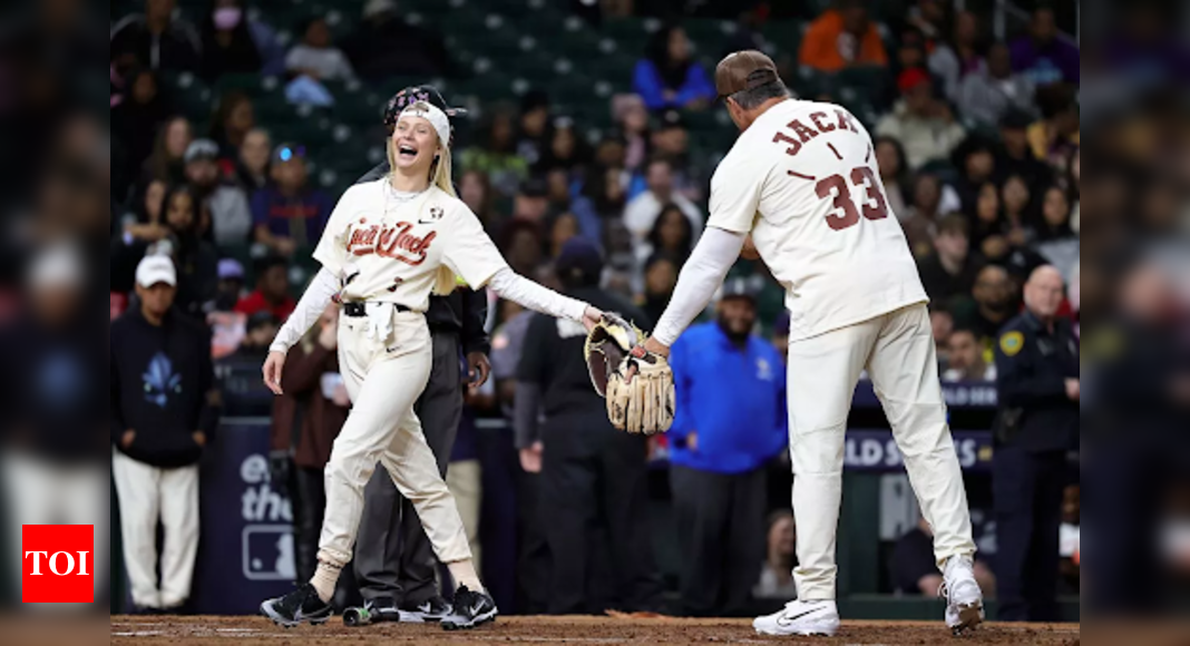 Jose Canseco’s daughter Josie turns on fitness mode for Travis Scott’s ‘Celebrity Softball Classic’ participation | MLB News – The Times of India