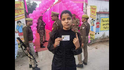 Milkipur registershighest-ever turnout of 65.35%