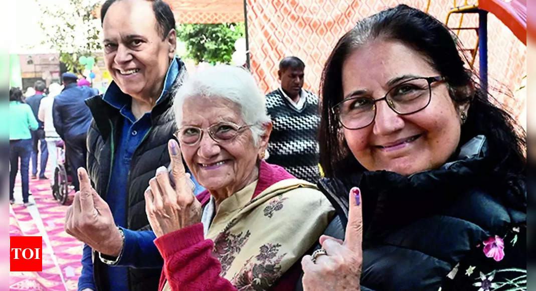 Delhi’s one big family: Kinship to fore on voting day