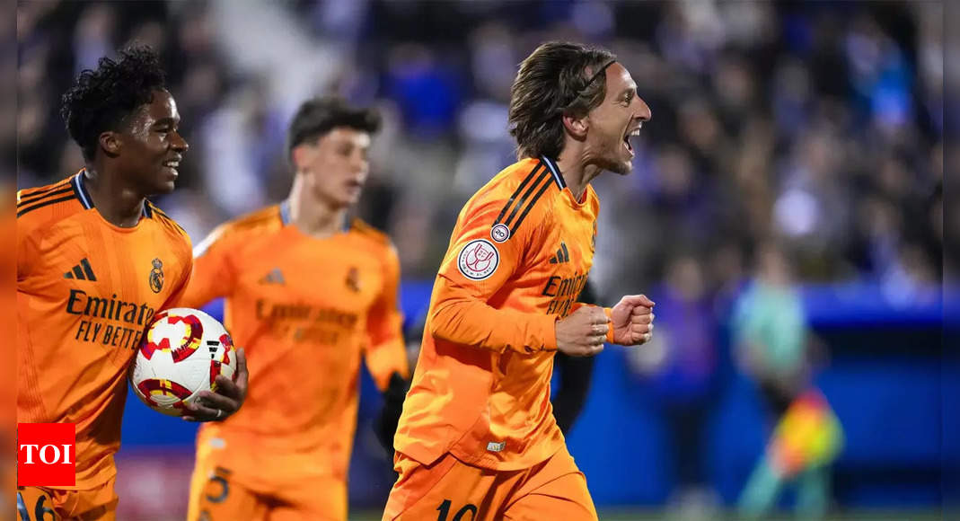 Real Madrid snatch late Leganes win to reach Copa del Rey semis