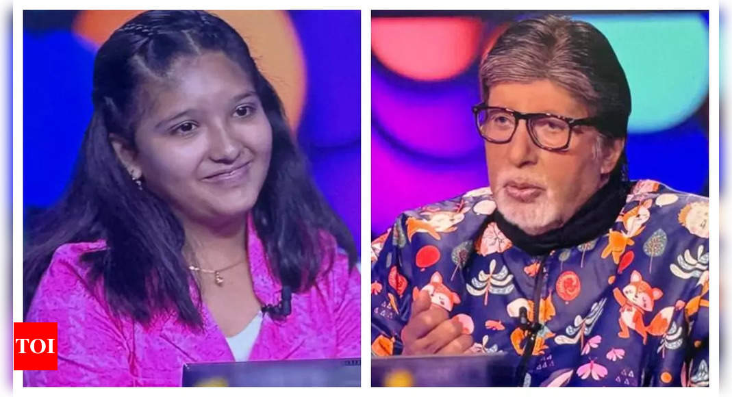 Kaun Banega Crorepati 16: 12-year-old Ishita Gupta praises Amitabh Bachchan's stylish jacket; the host says 'Humari thodi na hai, ye toh 'Sarkari' hai'