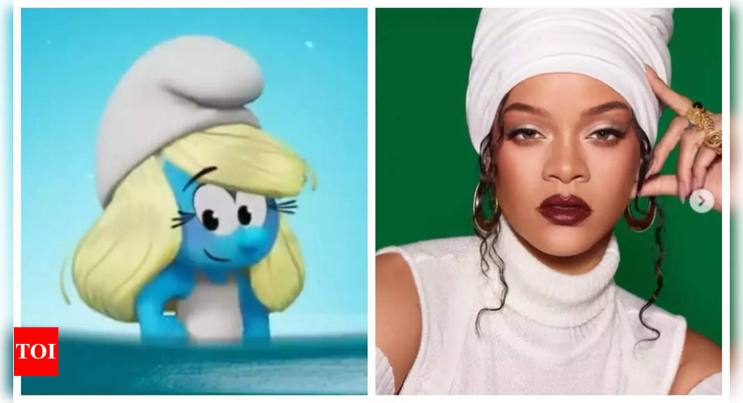 Rihanna teases Smurfette role in ucoming 'Smurfs' film: 'In My Blue Era'