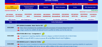 RRB RPF Constable mock test released: Direct link to check here – The Times of India