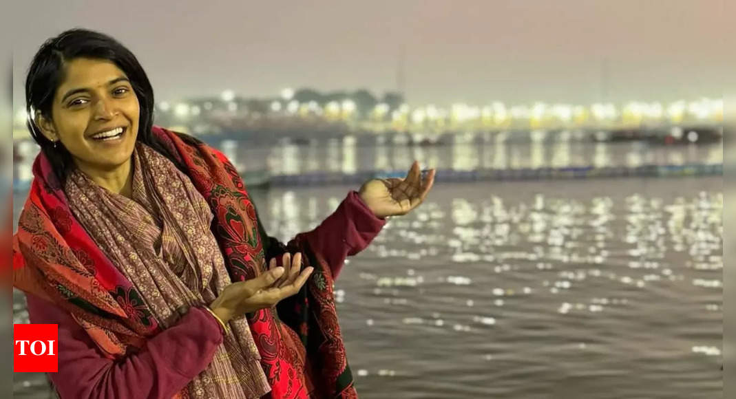 The highest spiritual experience in my life: Sanchita on Maha Kumbh