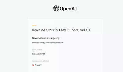 Chatgpt down for thousands of users all over the world; What the company has to say