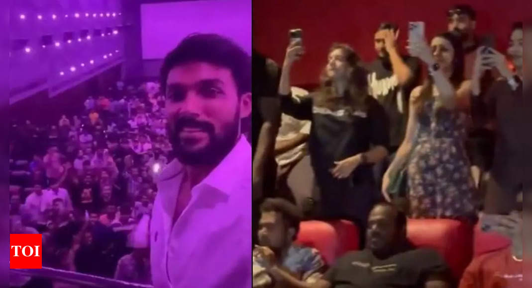 Star-Studded 'Vidaamuyarchi' FDFS: Trisha, Regina Cassandra, Arav cheer Ajith's film with fans