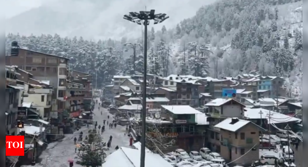 Cold wave prevails in Srinagar; snowfall enhances beauty in Doda, Shimla - see photos