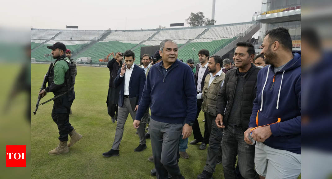 Lahore’s Gaddafi stadium is ready for international cricket: PCB | Cricket News – The Times of India