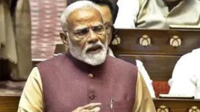 'Constitution, Emergency, family first': PM Modi's big attack on Congress in Rajya Sabha address