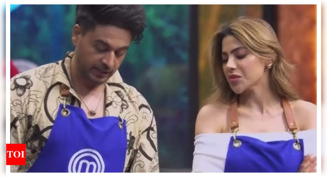 Celebrity MasterChef: Nikki Tamboli and Gaurav Khanna once again clash over cooking; former calls Gaurav 'panauti'