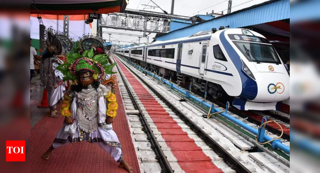 Ranchi-Puri Vande Bharat likely by April | Ranchi News - Times of India