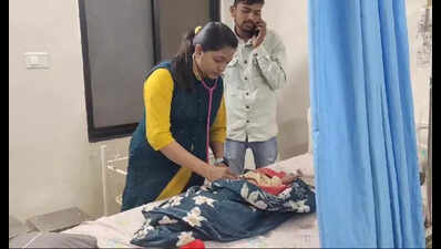 Infant branded by witchdoctor in Dahod