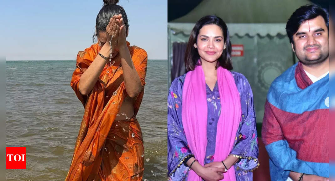 Esha Gupta visits Maha Kumbh: ‘I am here for Sanatan Dharma, not as a Bollywood actor’