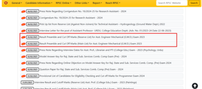 RPSC Assistant Engineer Mechanical exam result announced: Direct link to download here – The Times of India