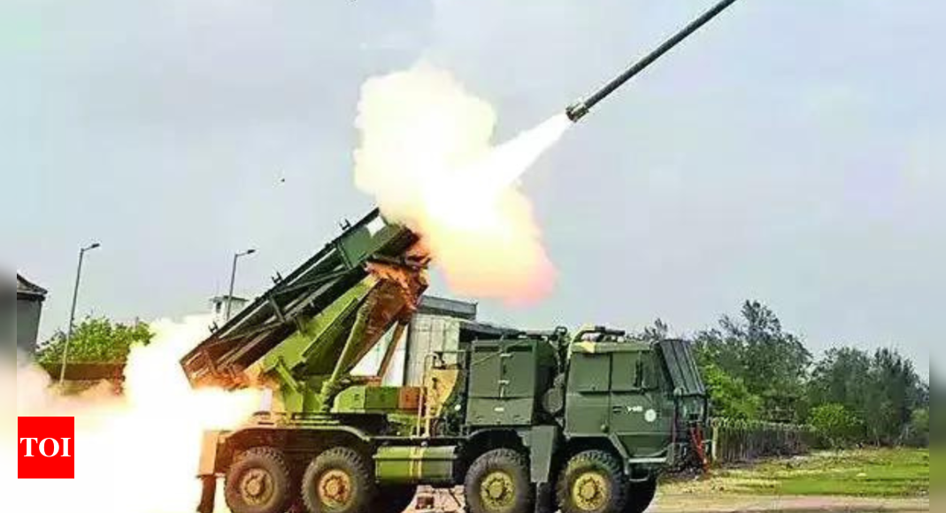 Deals worth Rs 10k crore inked for Pinaka rocket systems