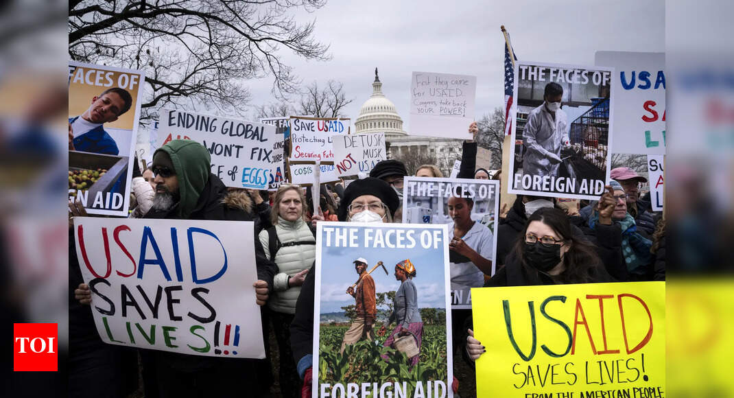 USAID: Unions sue Trump administration over attack on USAID | World ...