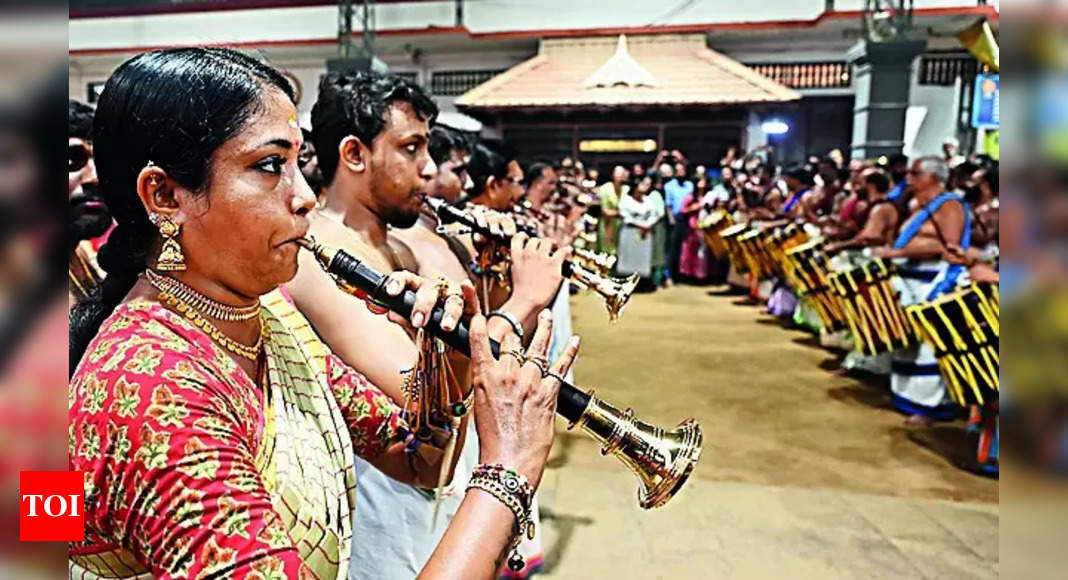 Kerala's Lakshmi Devi stands out in melam’s male bastion, sounds a clarion call