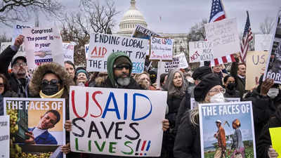 Two unions sue Donald Trump over USAID shutdown, citing 'humanitarian crisis'