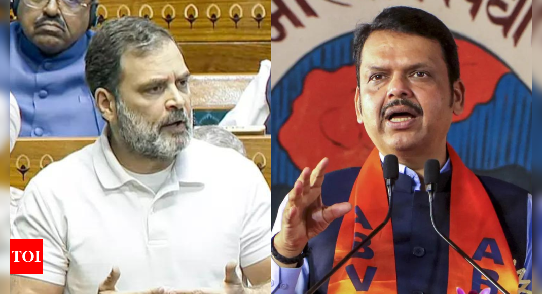 'When same joke is cracked repeatedly, nobody laughs': Devendra Fadnavis hits back at Rahul Gandhi over voter list charge