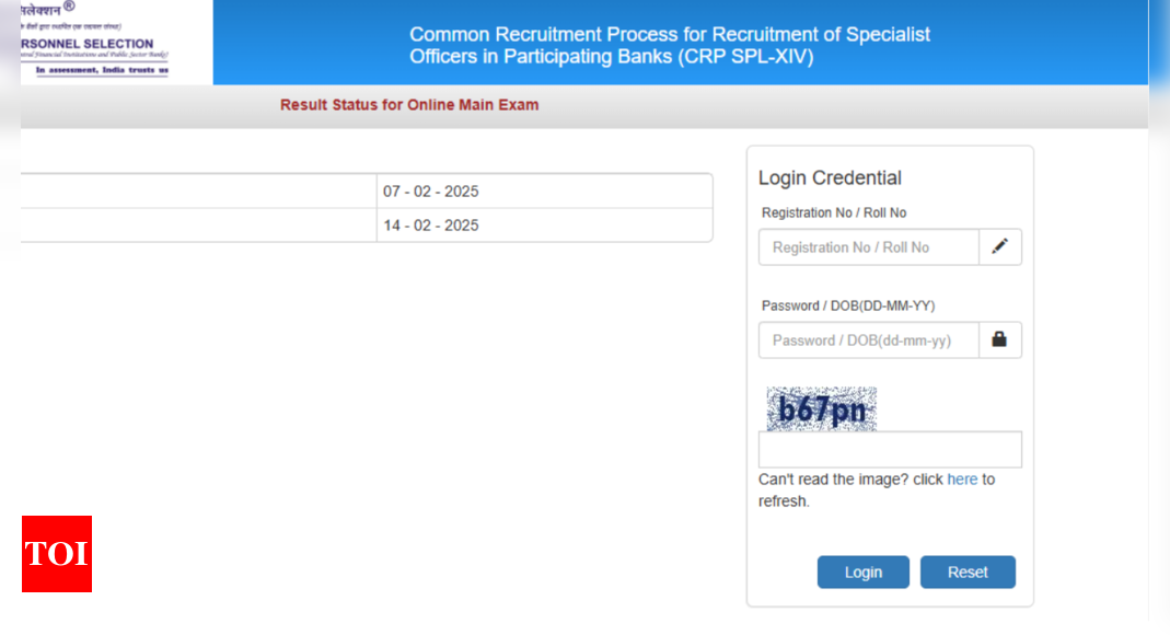 IBPS SO Mains Result declared: Check direct link here