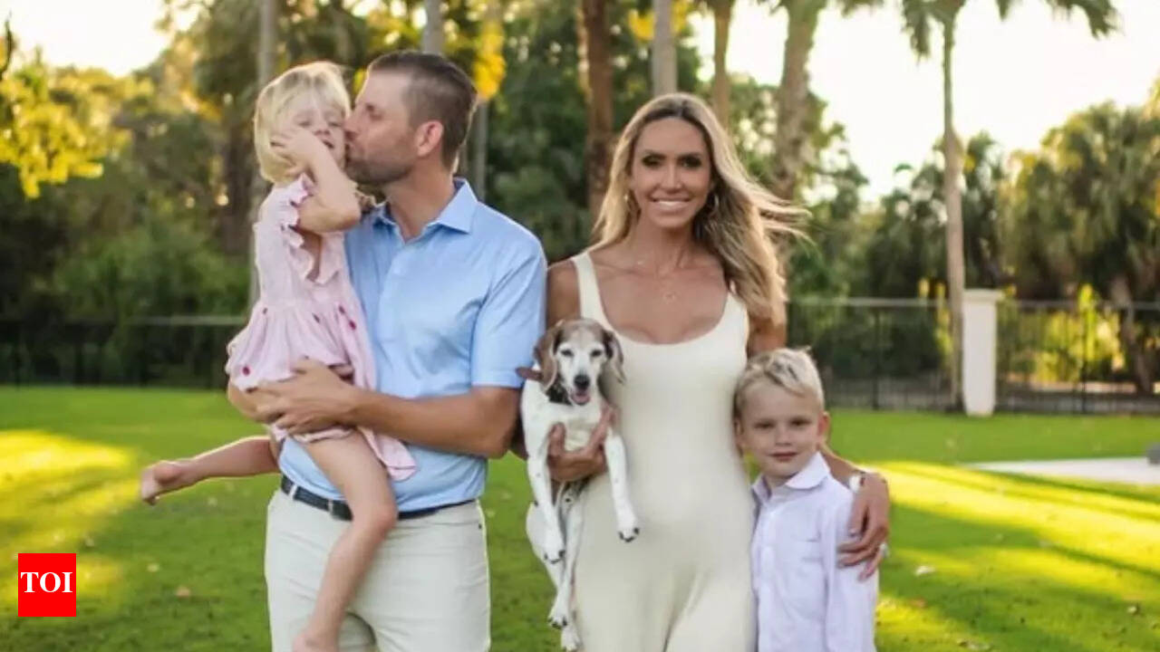 Lara Trump shares her secrets to raising fit and active kids - Times of  India