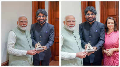 Nagarjuna meets PM Narendra Modi; gifts book on legendary Akkineni Nageswara Rao - See photos