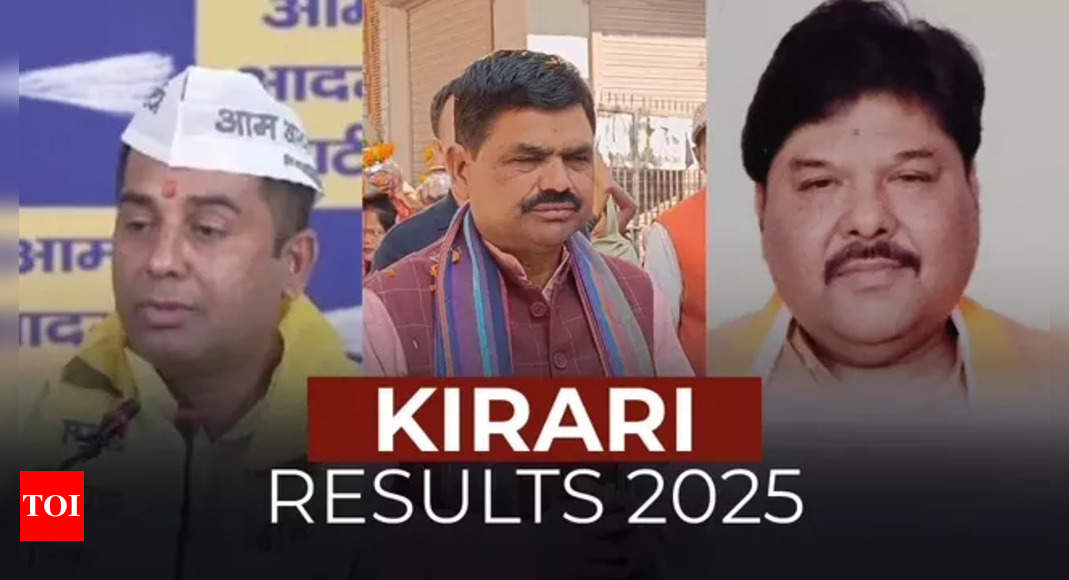 Kirari Election Results 2025 live updates: BJP's Bajrang Shukla vs AAP’s Anil Jha vs Congress’ Rajesh Kumar Gupta