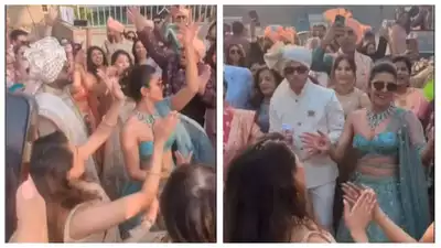 Priyanka Chopra dances her heart out at brother Siddharth's baraat; Nick Jonas joins - WATCH video