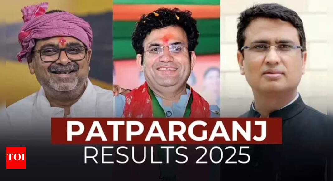 Patparganj Election Results 2025 live updates: AAP's Avadh Ojha vs BJP's Gopal Prasad vs Congress' Anil Kumar | Delhi News - The Times of India