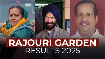 Rajouri Garden Election Results 2025 live updates: BJP's Manjinder Singh Sirsa beats AAP’s Dhanwati Chandela from Rajouri Garden seat