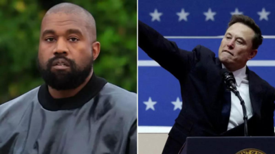  Kanye West accuses Elon Musk of stealing his 'Nazi swag'