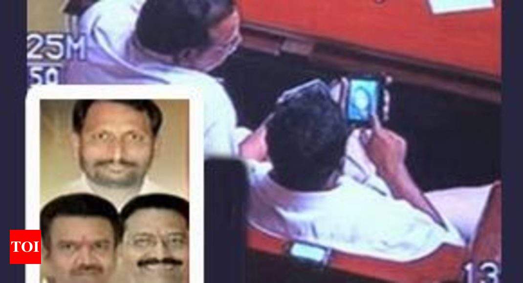 Karnataka Ministers Filmed Watching Porn In Assembly Quit India News