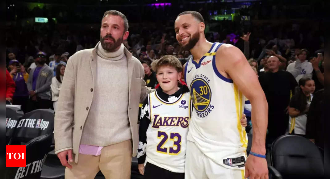 Ben Affleck and Kamala Harris Attend Los Angeles Lakers-Golden State Warriors Game: Justice League Actor Hobnobs with Steph Curry