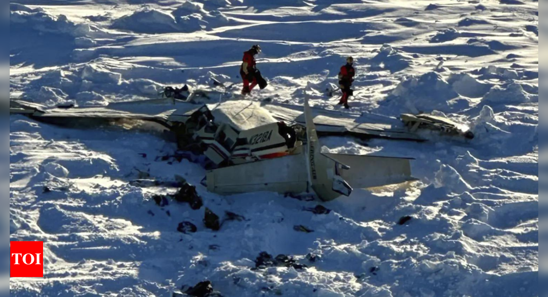 US missing plane found crashed on sea ice in Alaska, all 10 aboard dead